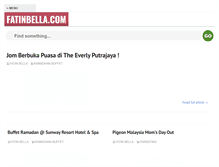 Tablet Screenshot of fatinbella.com